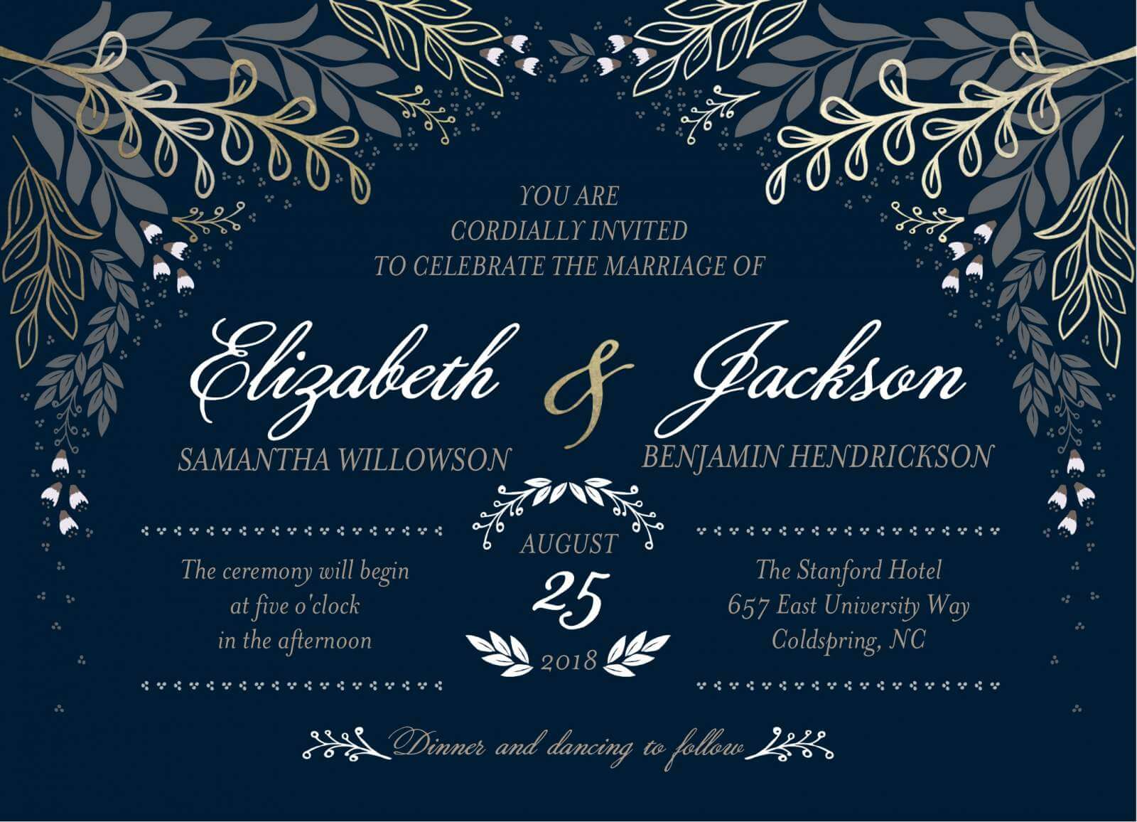 Inspirational Winter Wedding Invitations | Shutterfly