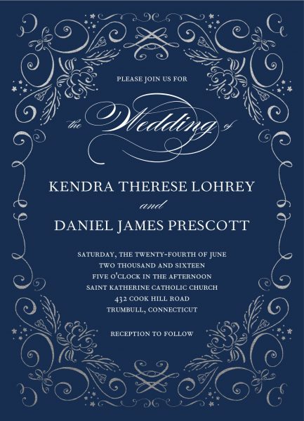 Inspirational Winter Wedding Invitations | Shutterfly