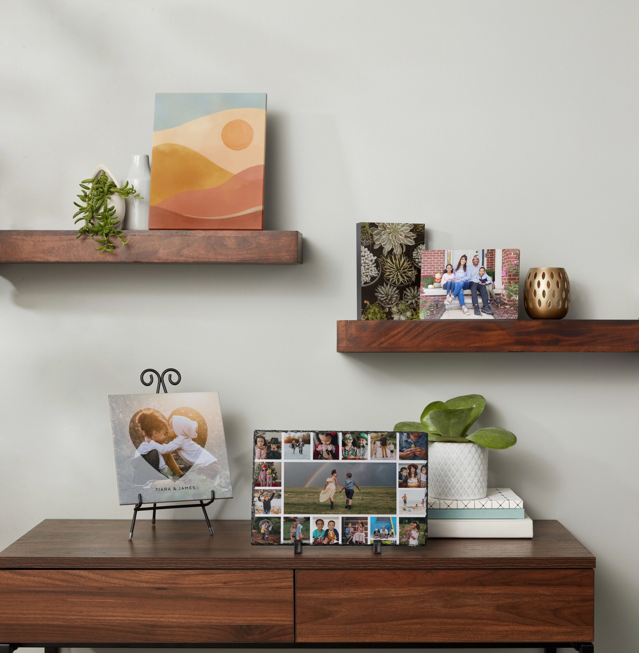 ceramic tile, slate plaque, desktop plaque, canvas prints