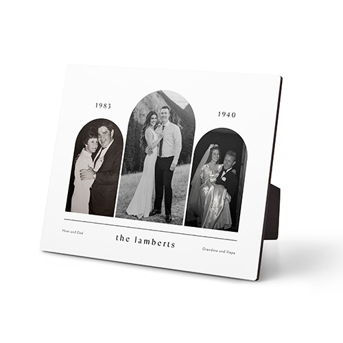 wedding tabletop print