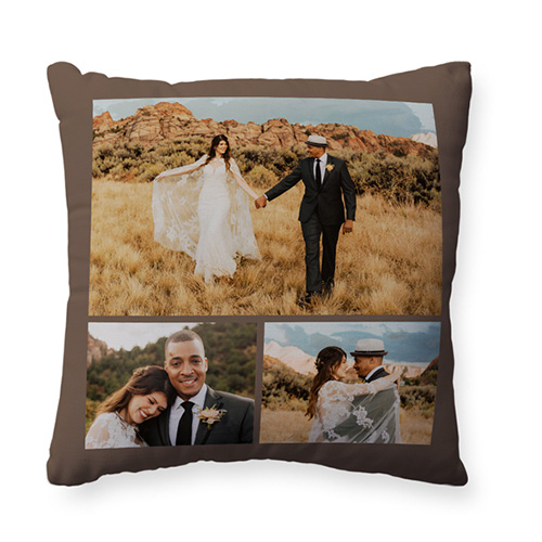 wedding photo pillow