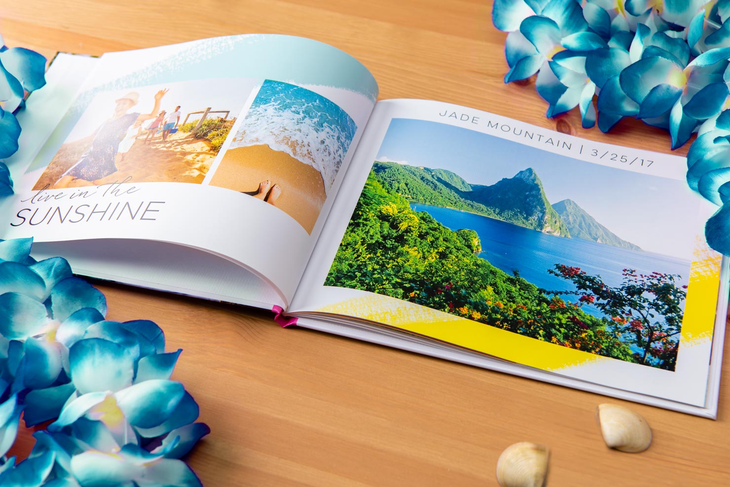 create your own memory photo book for travel photos