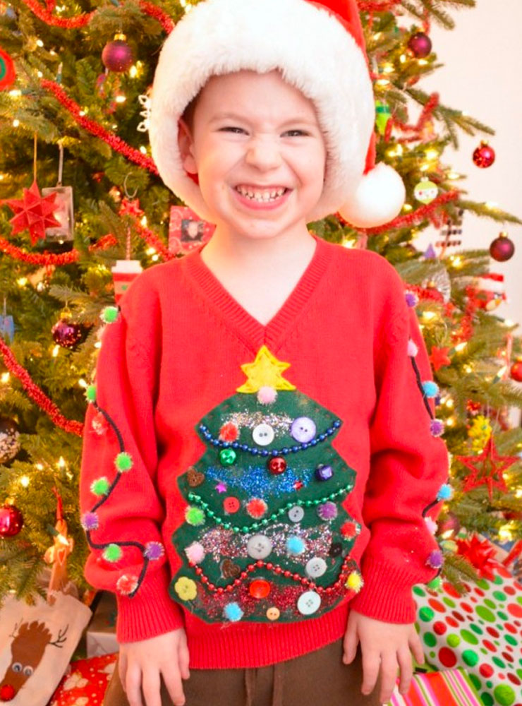 25 DIY Ugly Christmas Sweater Ideas + Instructions | Shutterfly