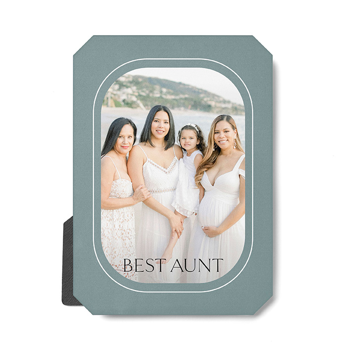 desktop photo plaque