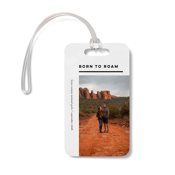 custom luggage tag