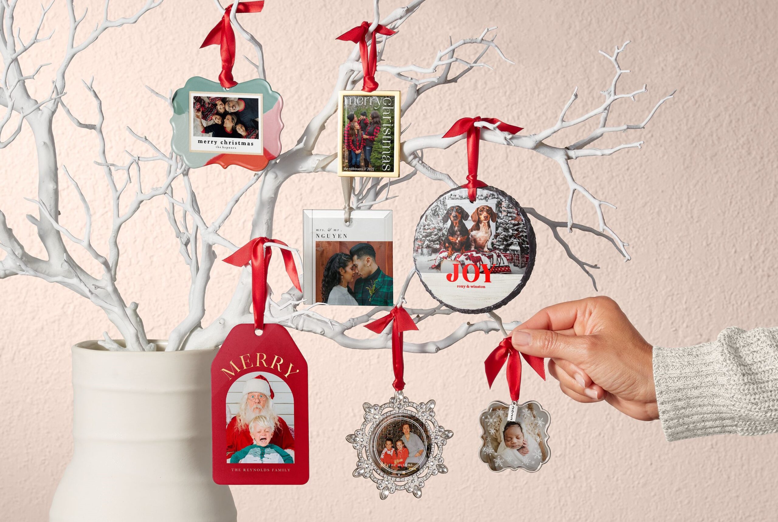 personalized christmas ornaments
