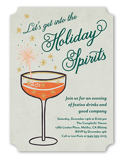 holiday party invitation