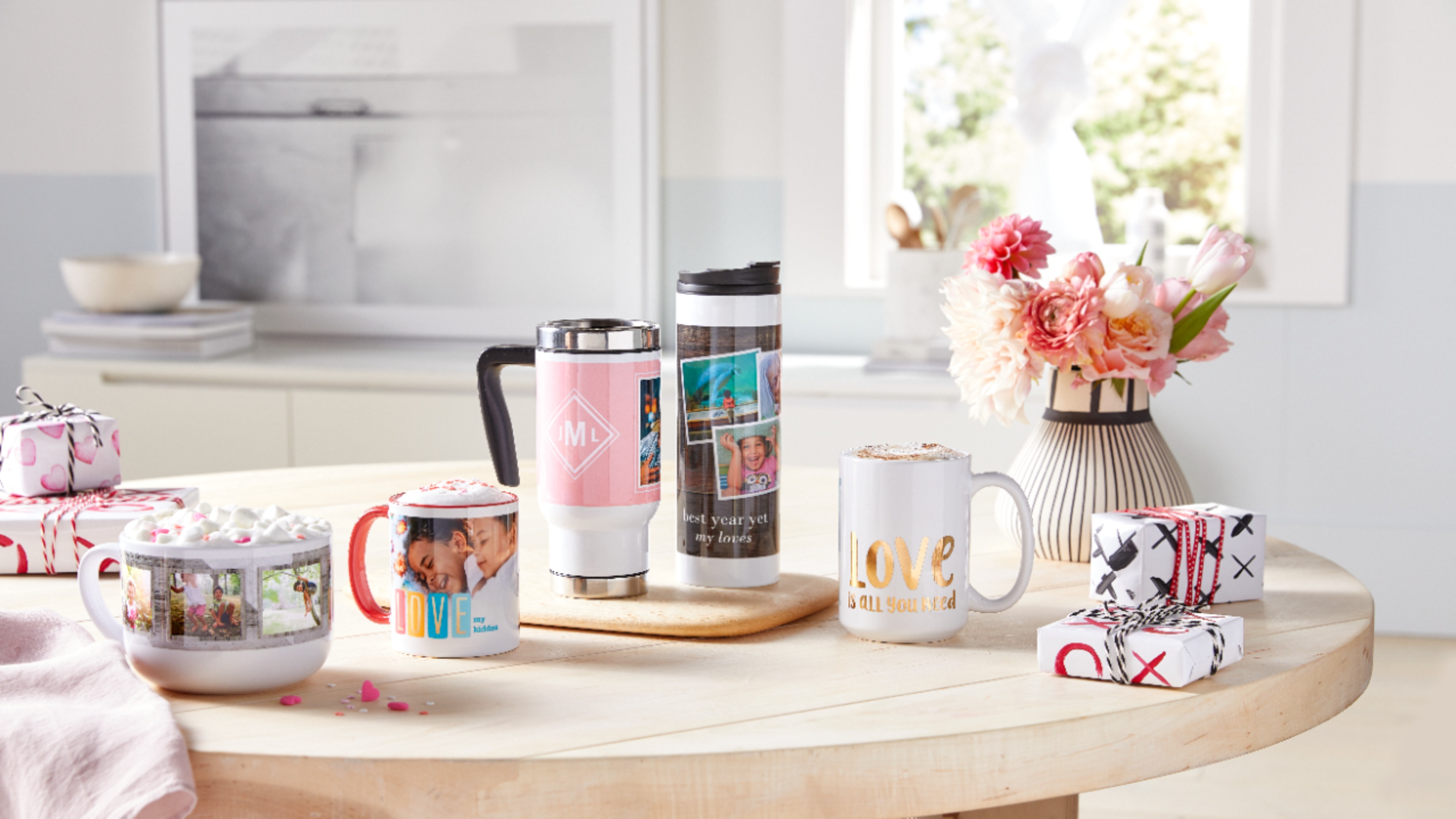 Custom drinkware