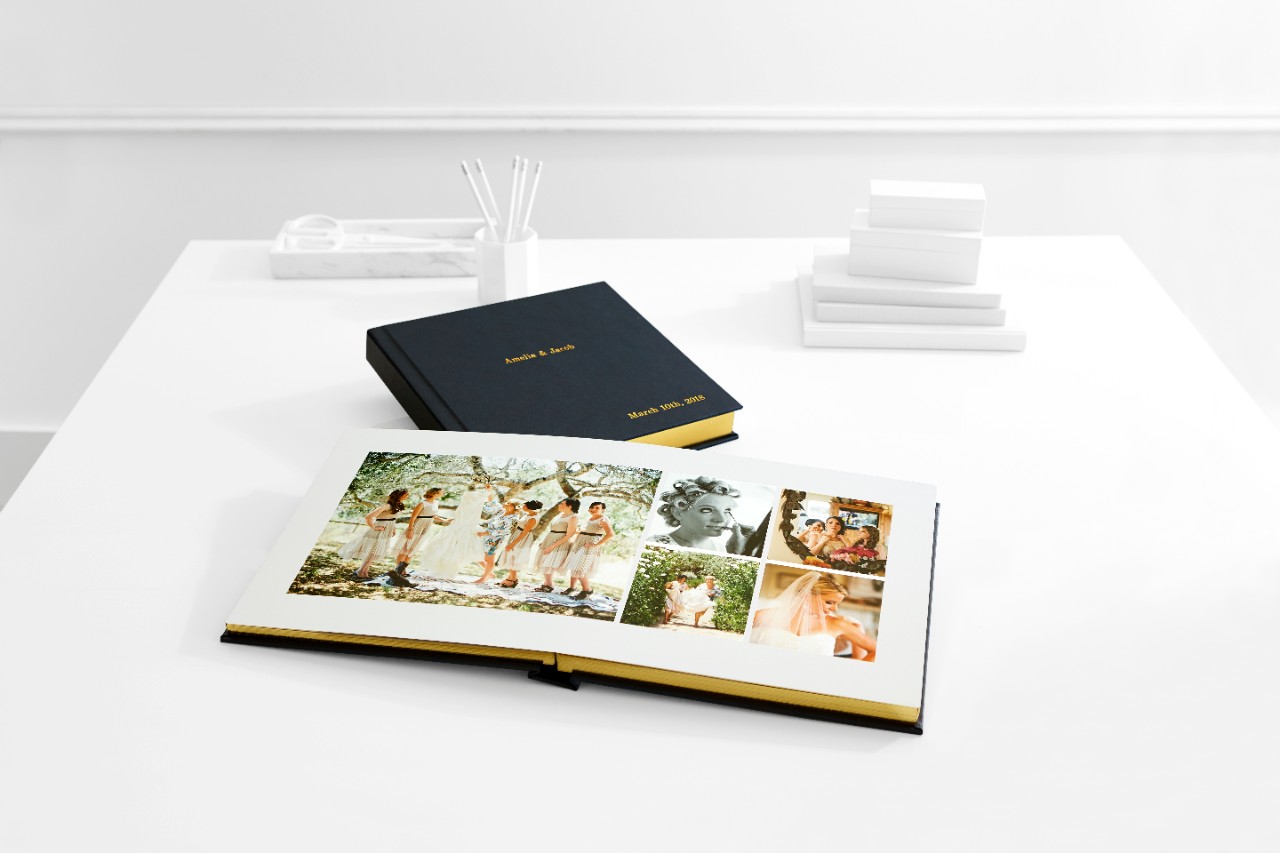 personalized wedding album