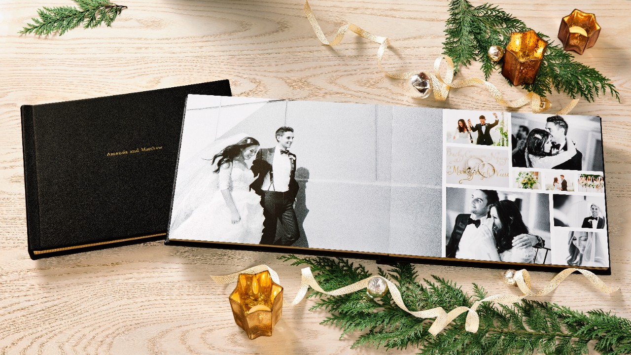 personalized wedding album
