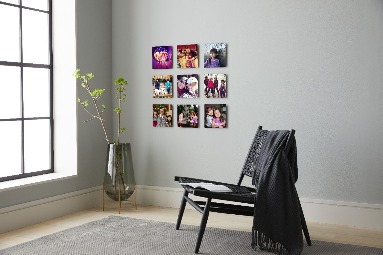 custom photo tiles