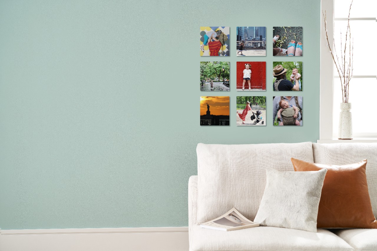 custom photo tiles