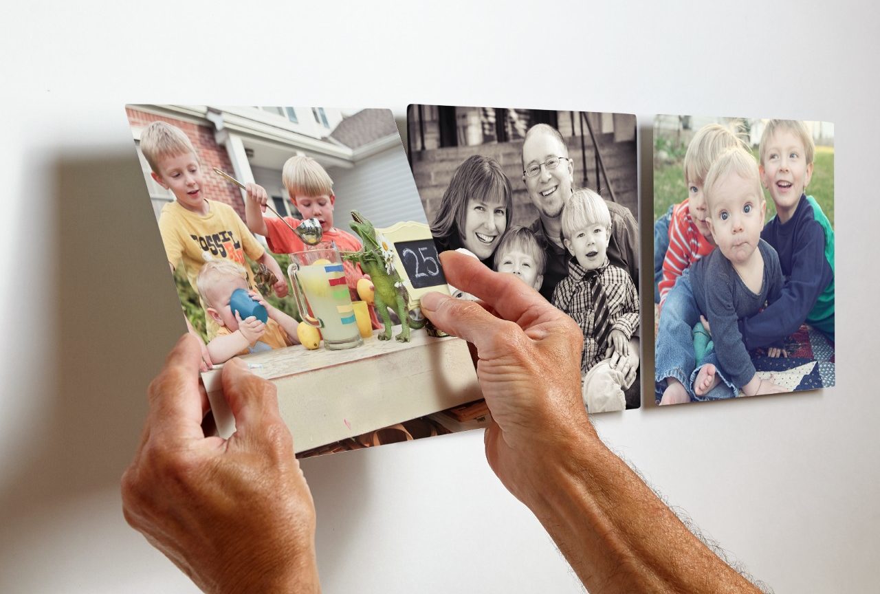 custom photo tiles