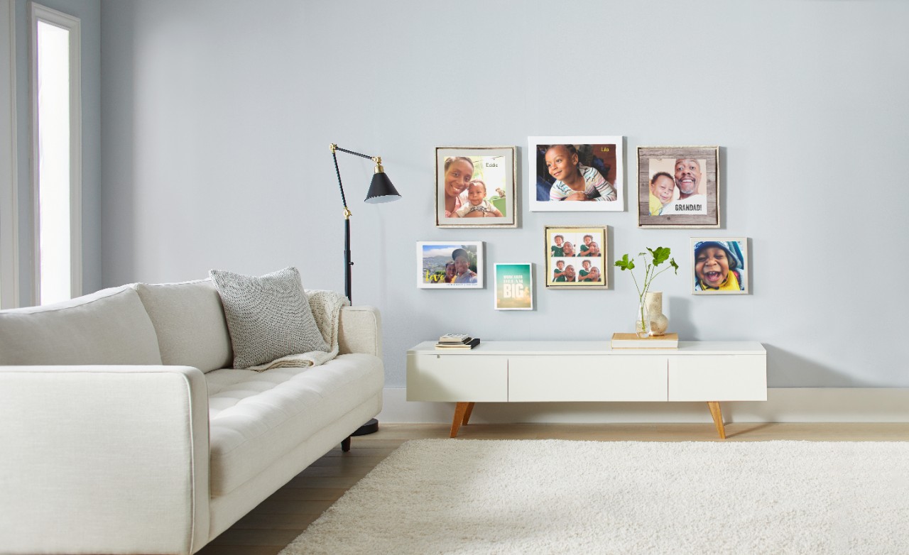 photo gallery wall