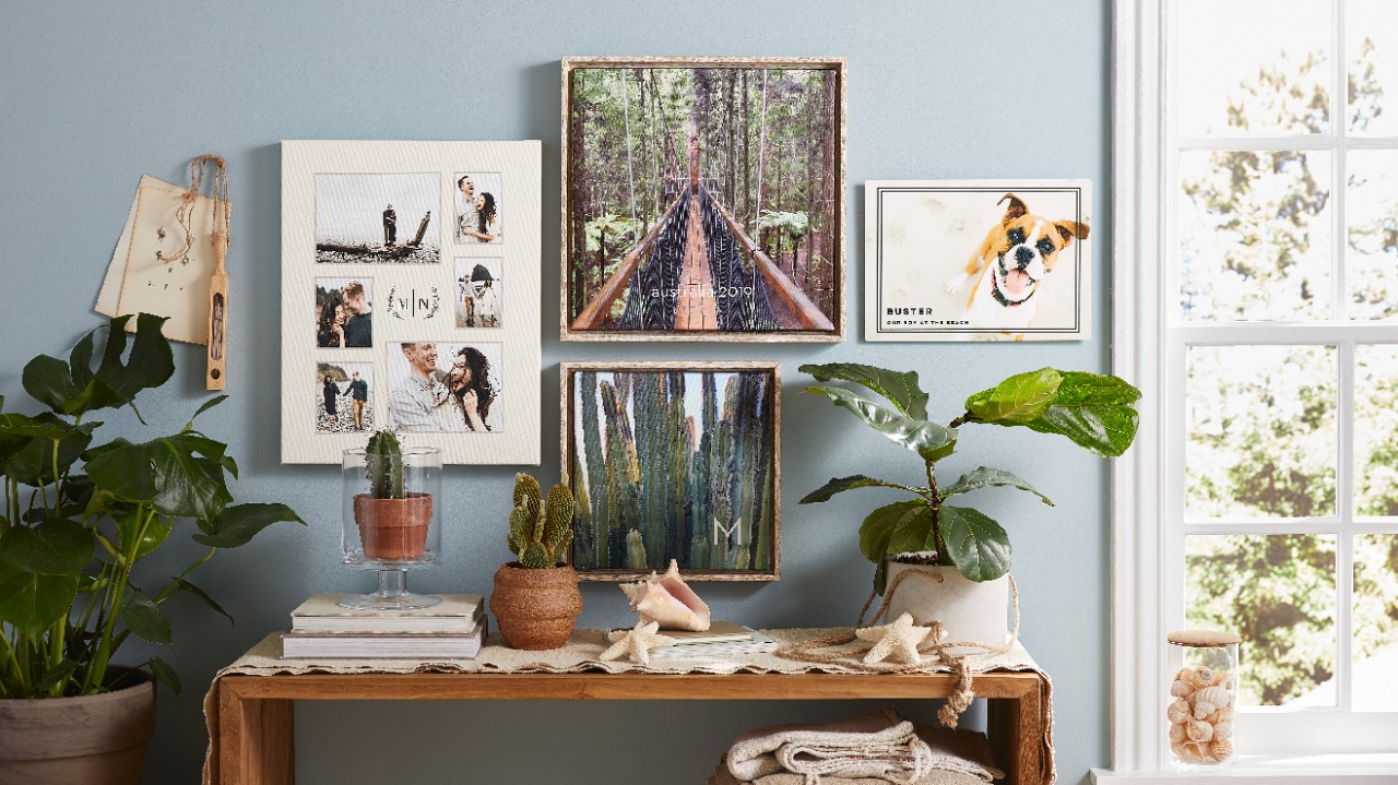 themed gallery wall art