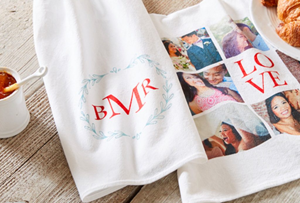 Custom tea towels