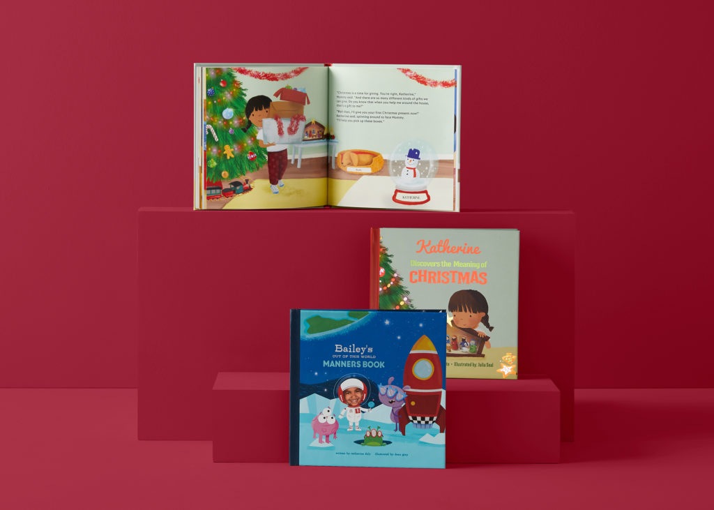 Personalized story book for a baby gift