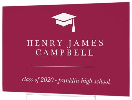 Tips for DIY Graduation Yard Signs | Shutterfly