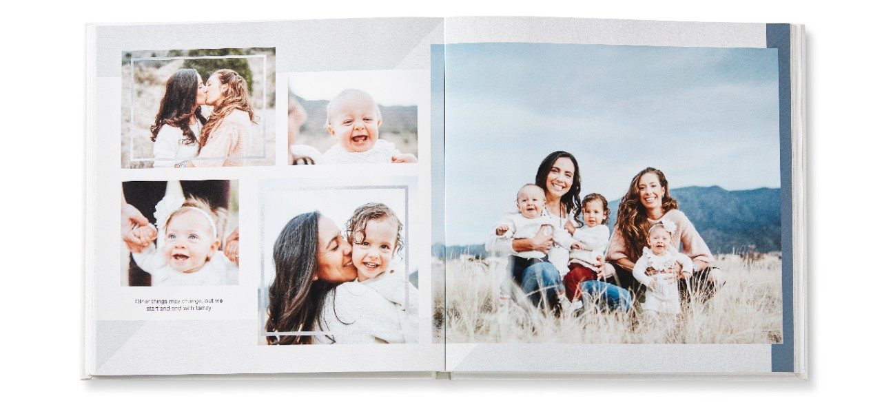 personalized family photo book