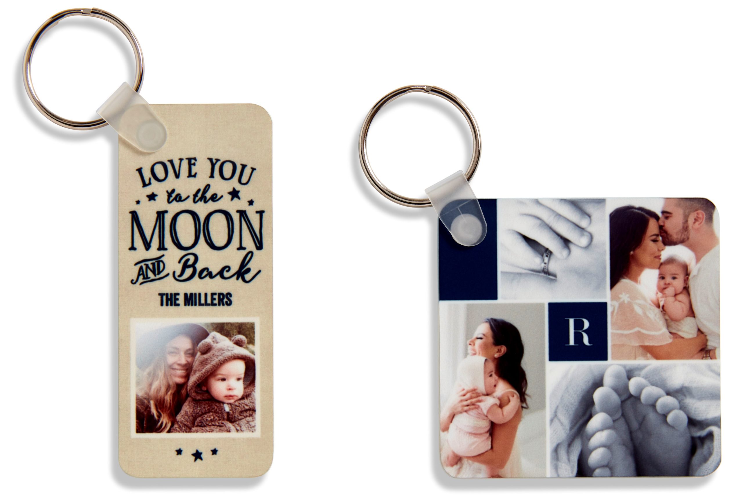 key chain for fathers day with baby and mom perfect for fathers day