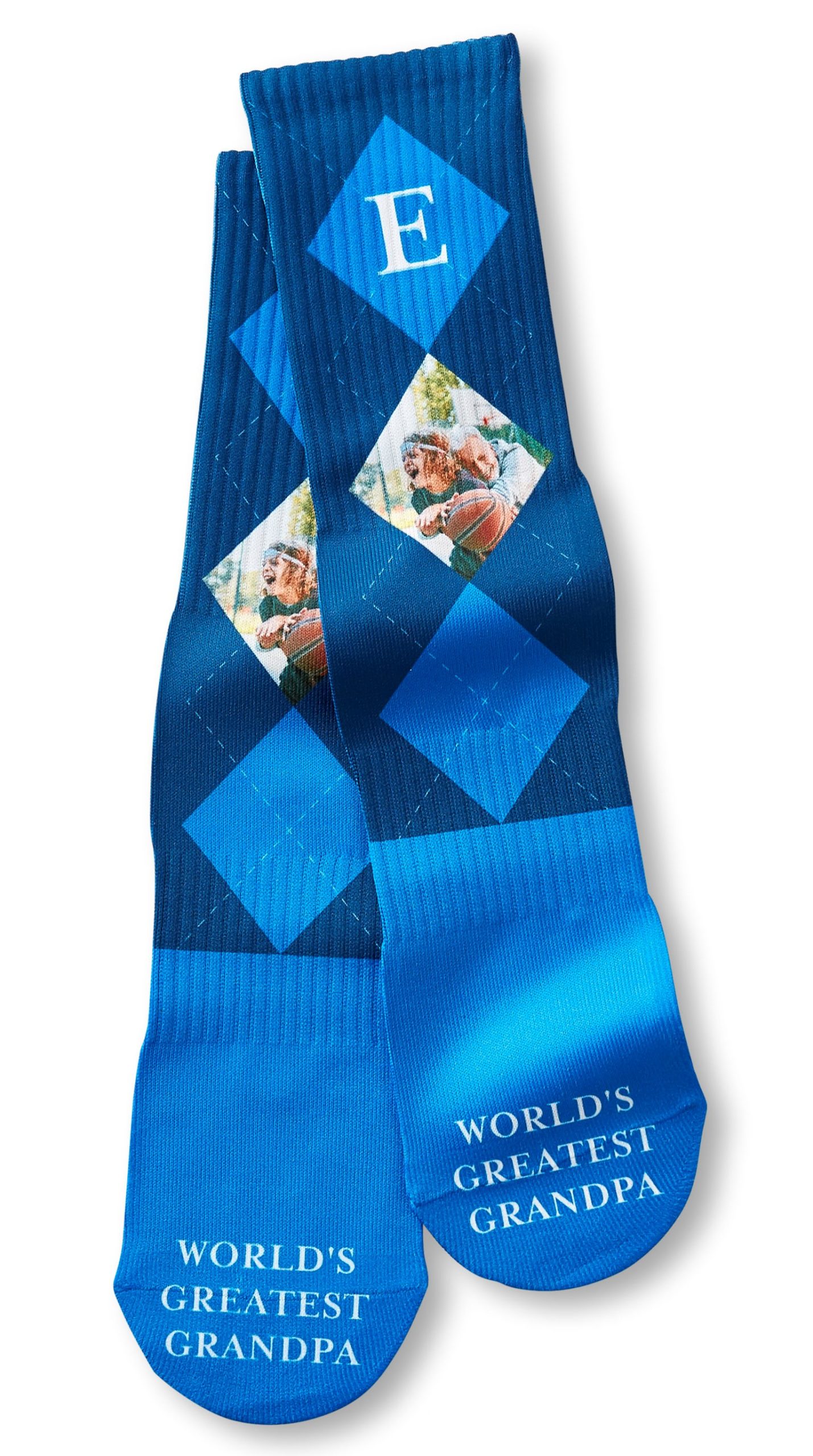 personalized socks for fathers day and grandfathers day with a message greatest grandfather