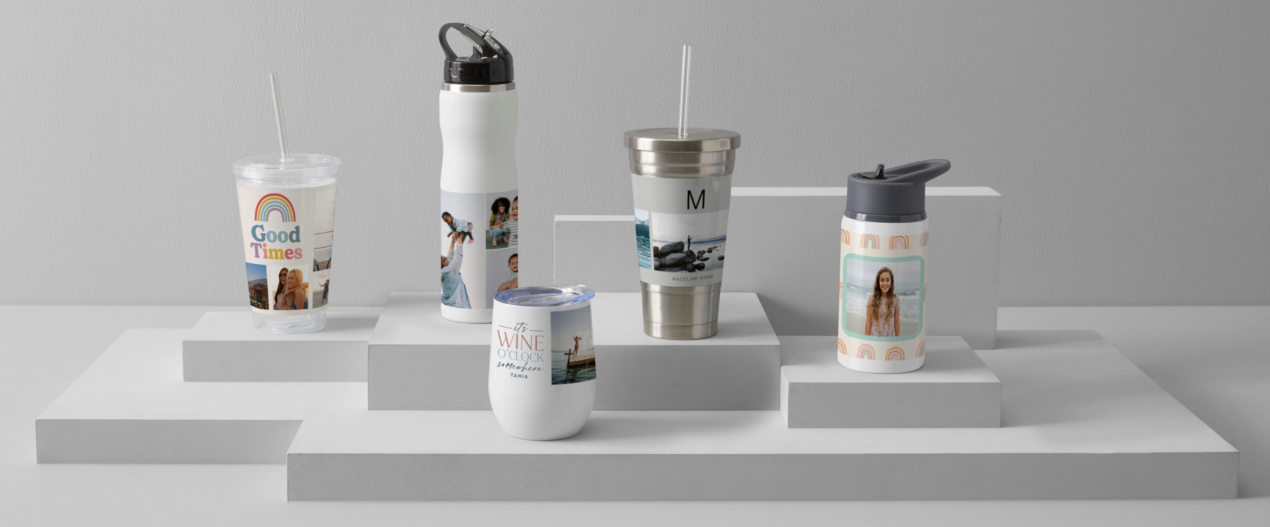 water bottle for fathers day with different designs and styles