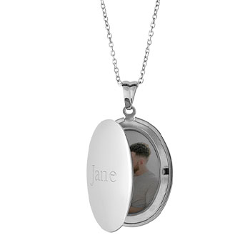 25th anniversary gifts photo locket necklace