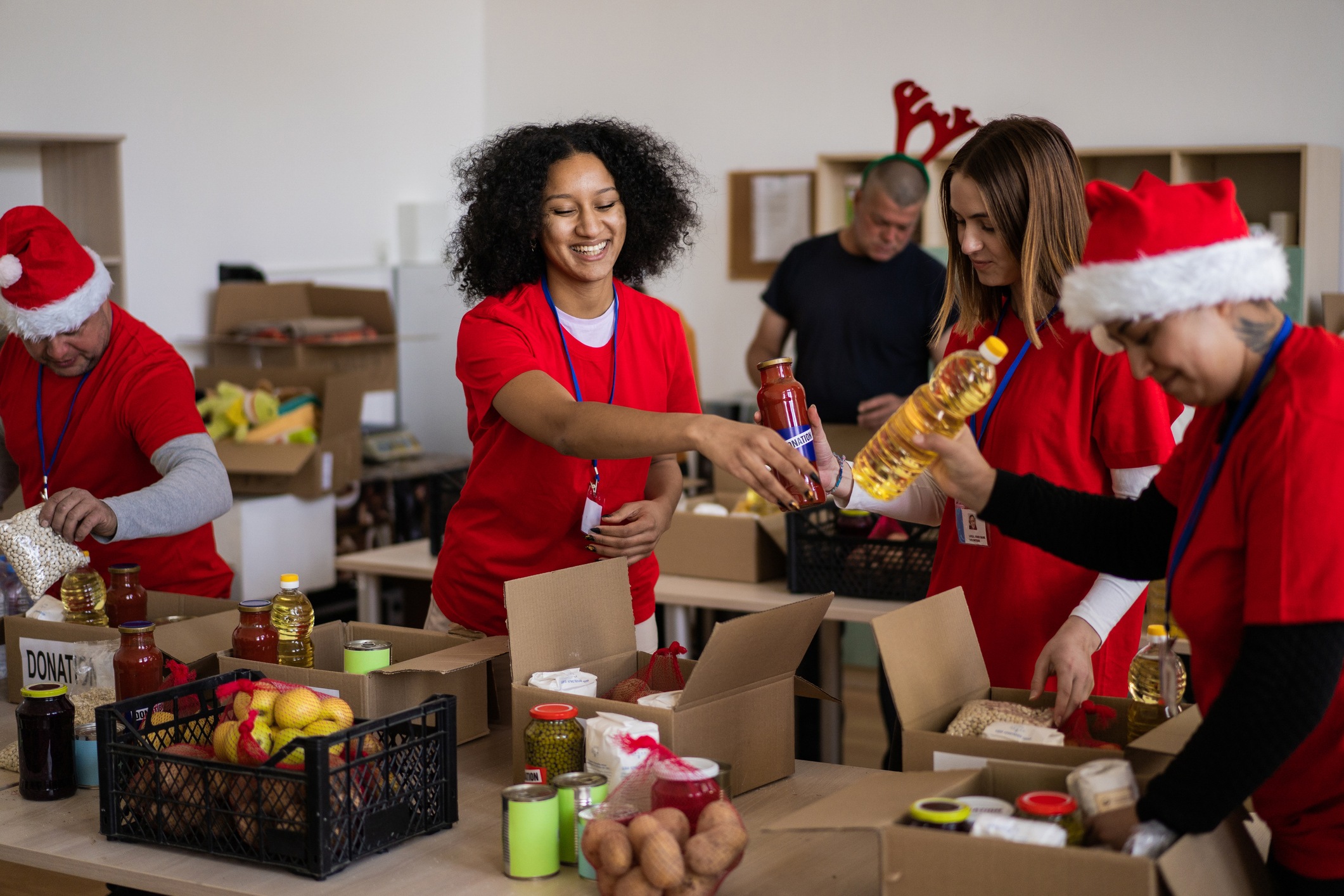 volunteering on christmas