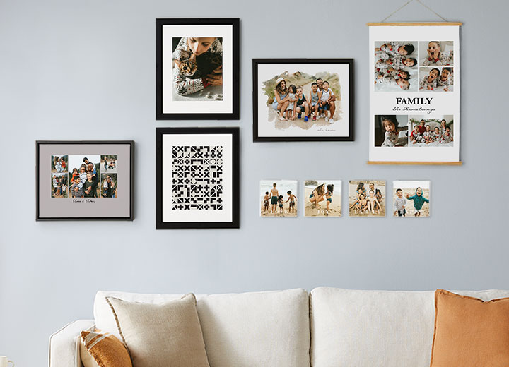 framed wall prints home goods 25th anniversary gifts