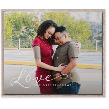 home decor ideas canvas print love happy couple holding each other