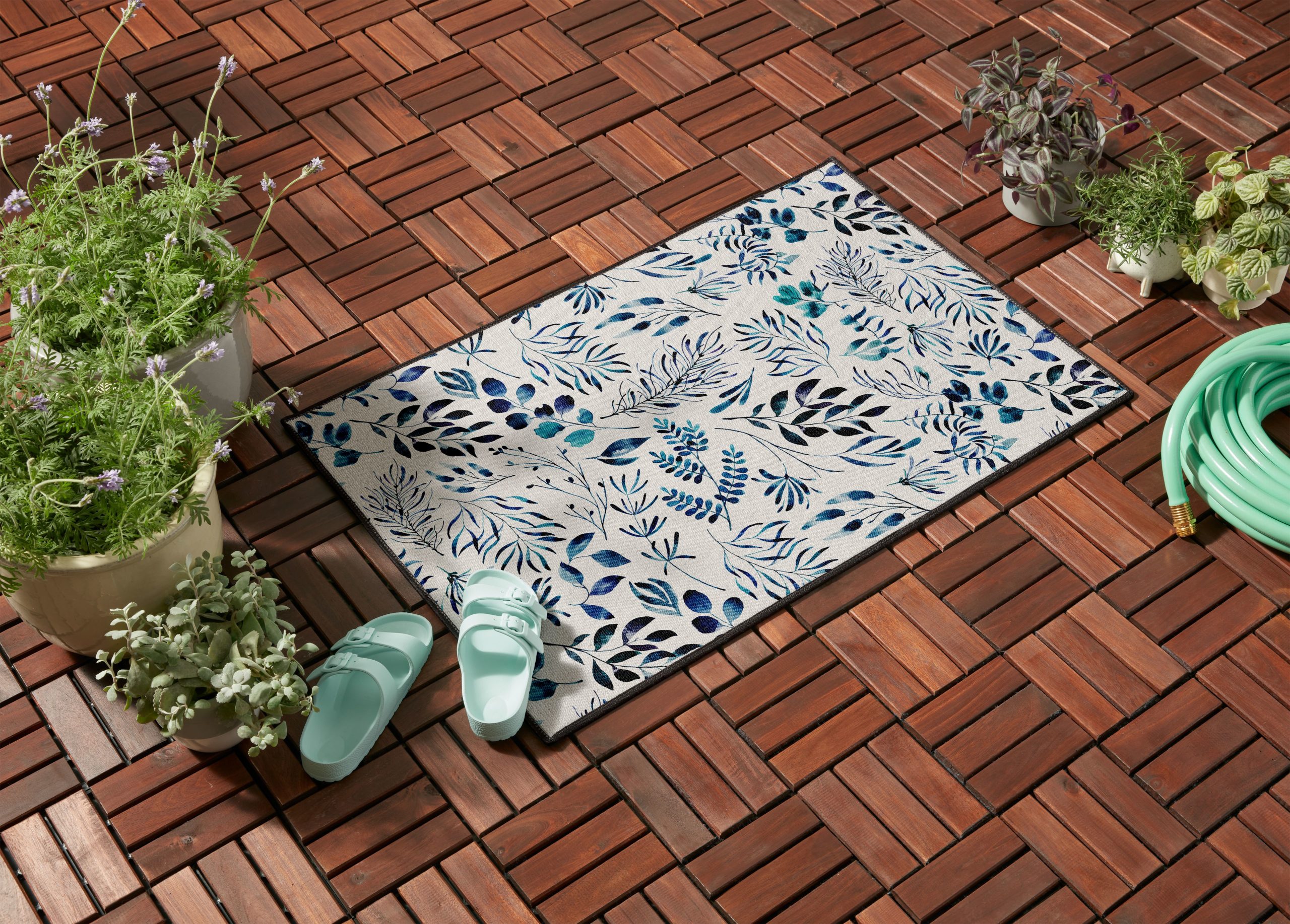 Artist designed doormat