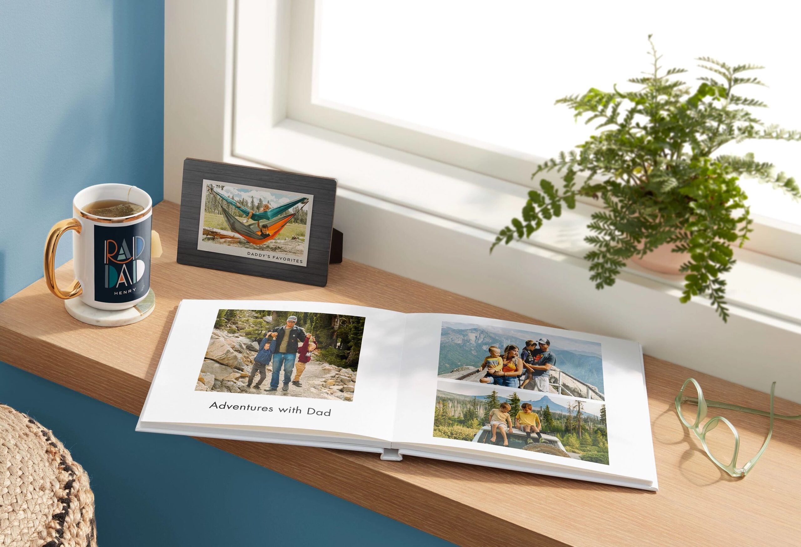 father's day gifts and photo book