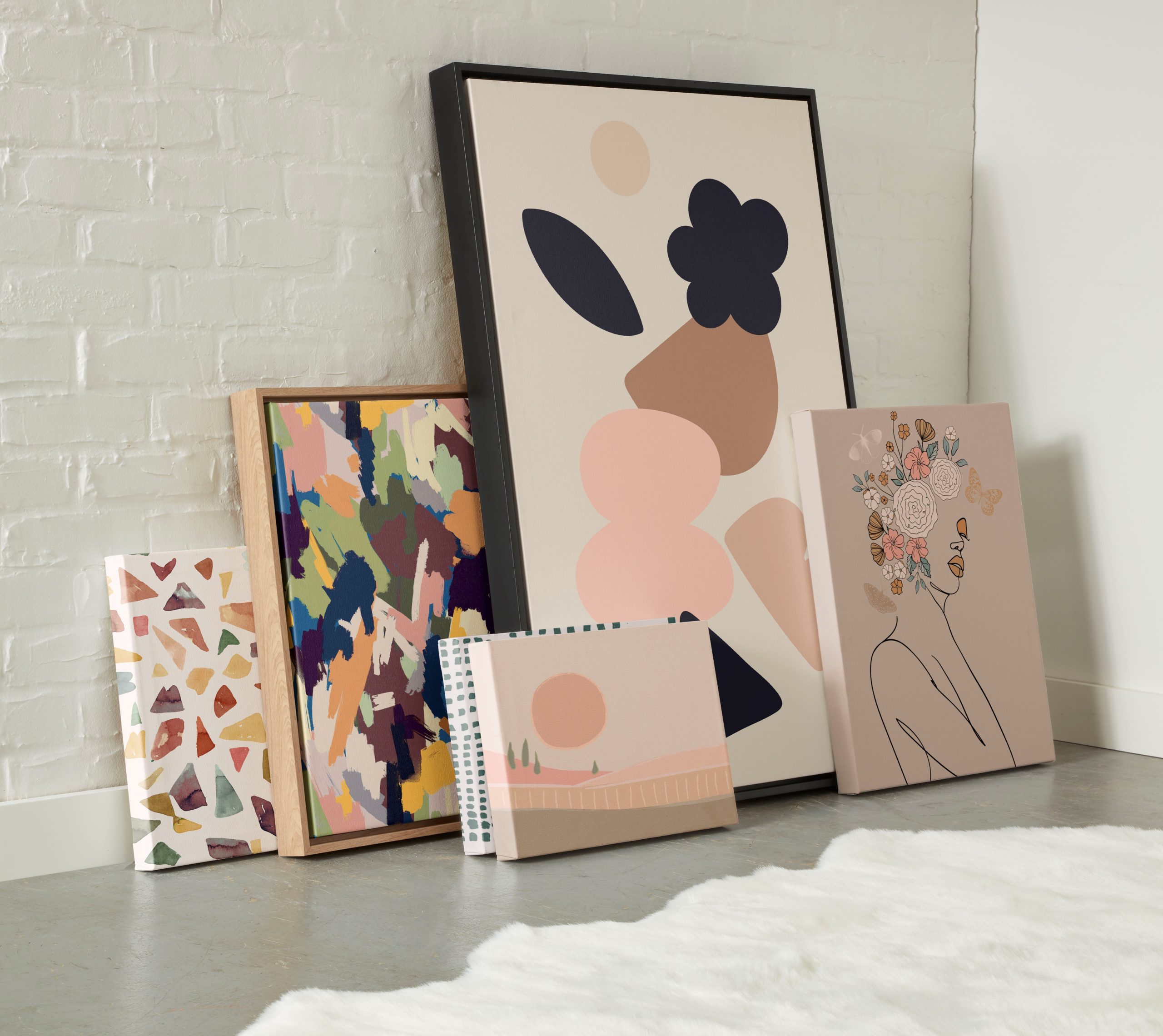 Collect your inspiration wall art with different wall art in different sizes and colors