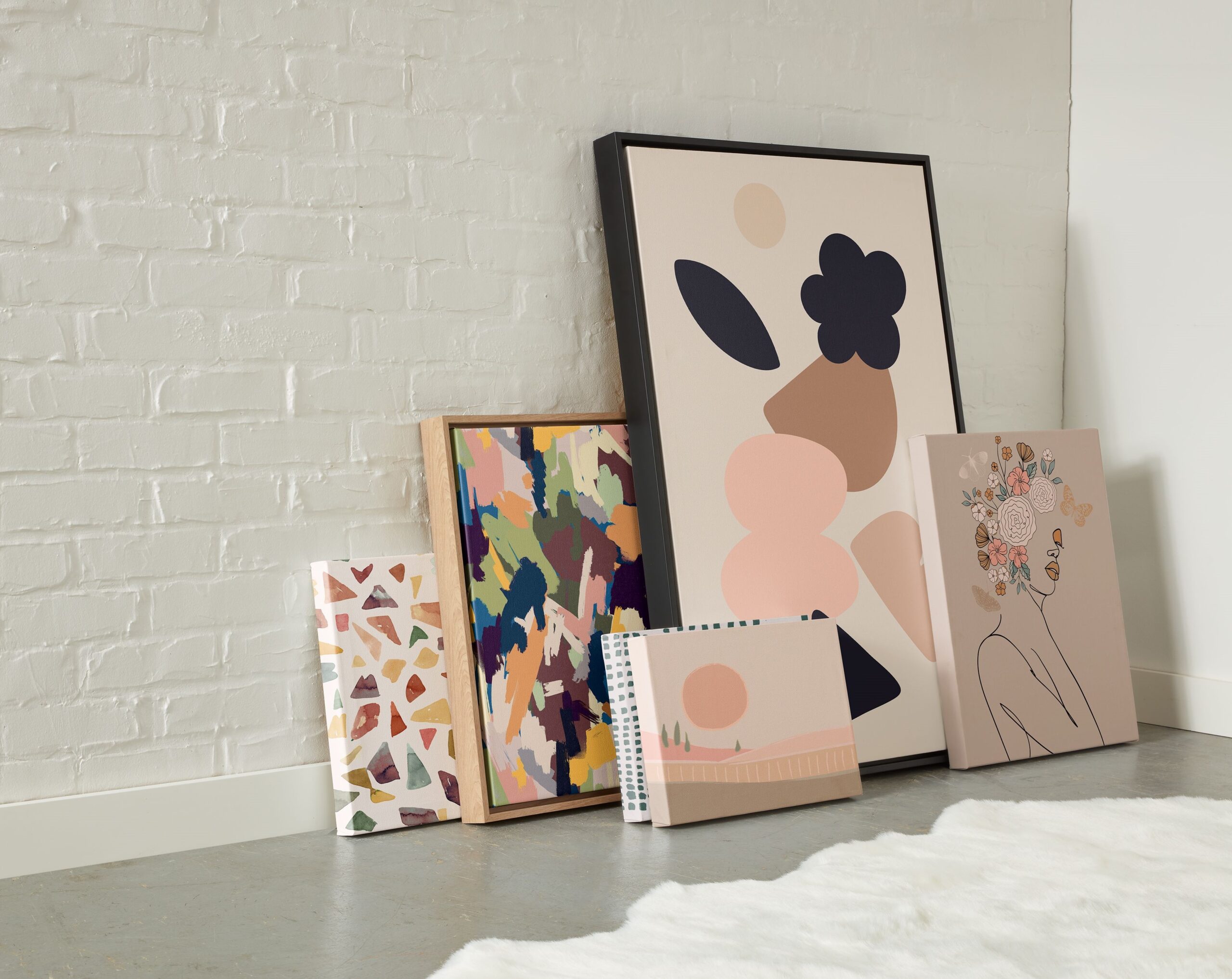 large abstract wall art