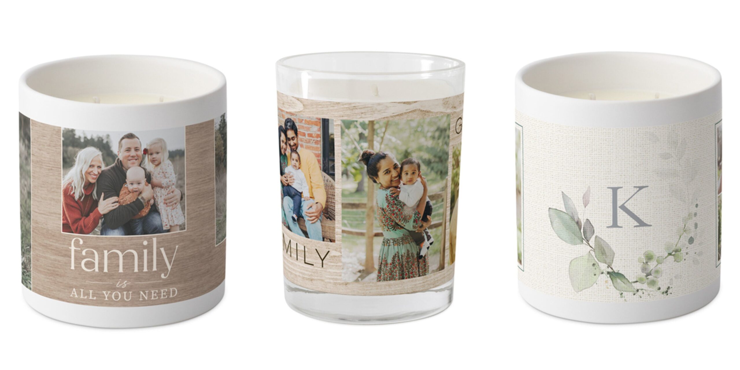 rustic candles