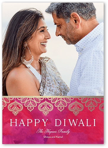 happy diwali greeting card