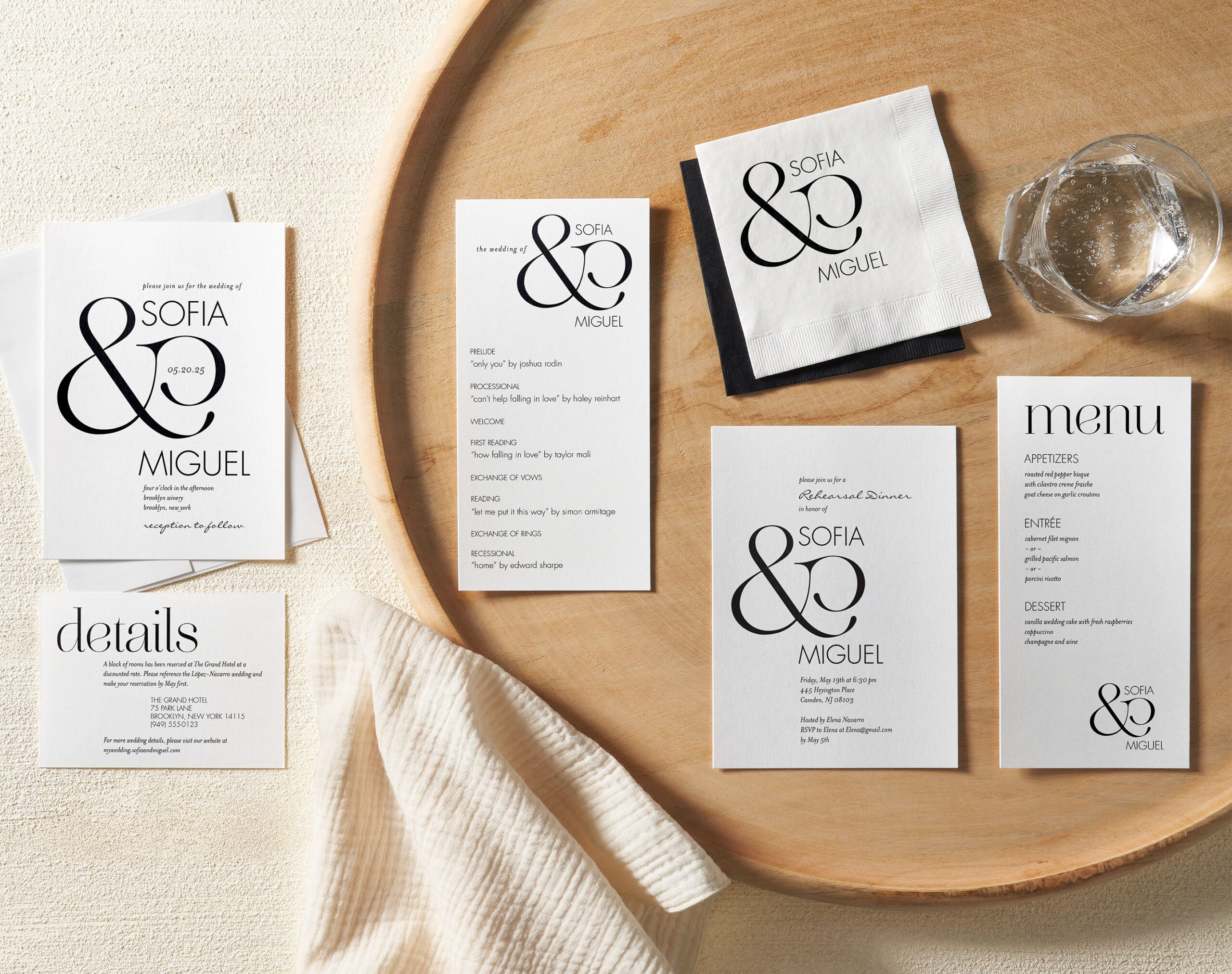 simple wedding cards