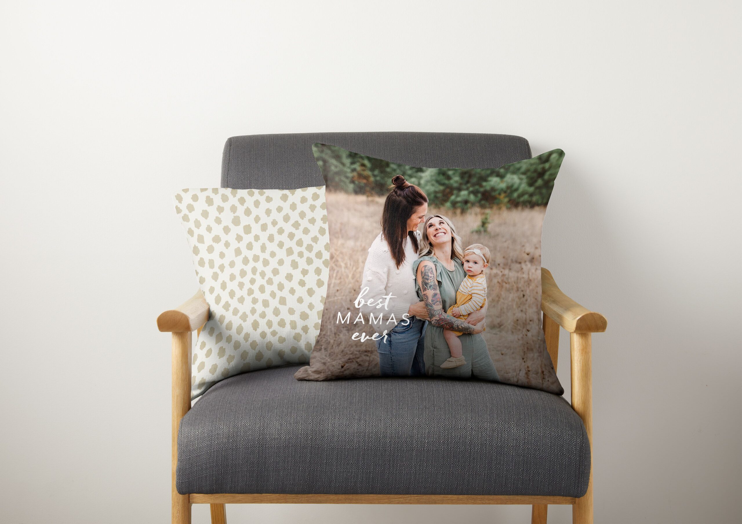 mother's day photo pillow