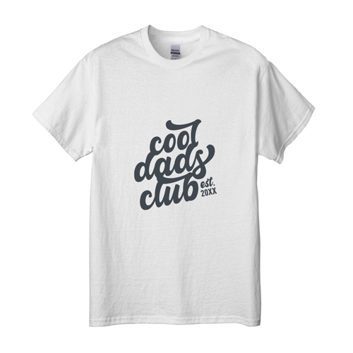 cool dad's club father's day t-shirt