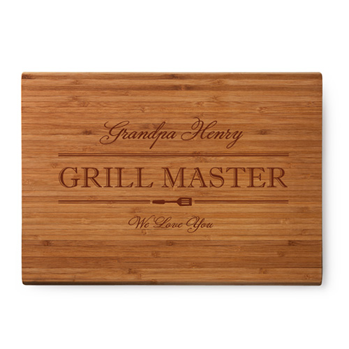 grandpa grill master cutting board