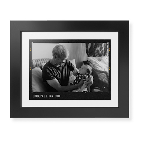 grandpa framed print