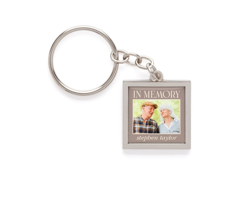 in memory of keychain
