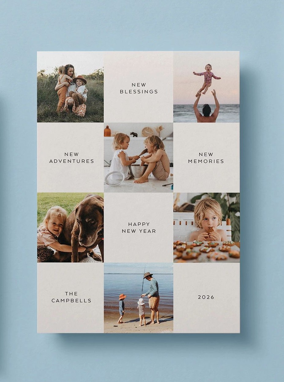 year in review card