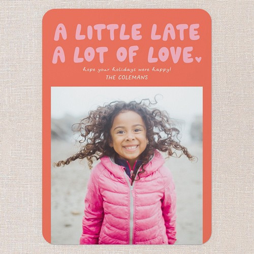 Little Late New Year's Card