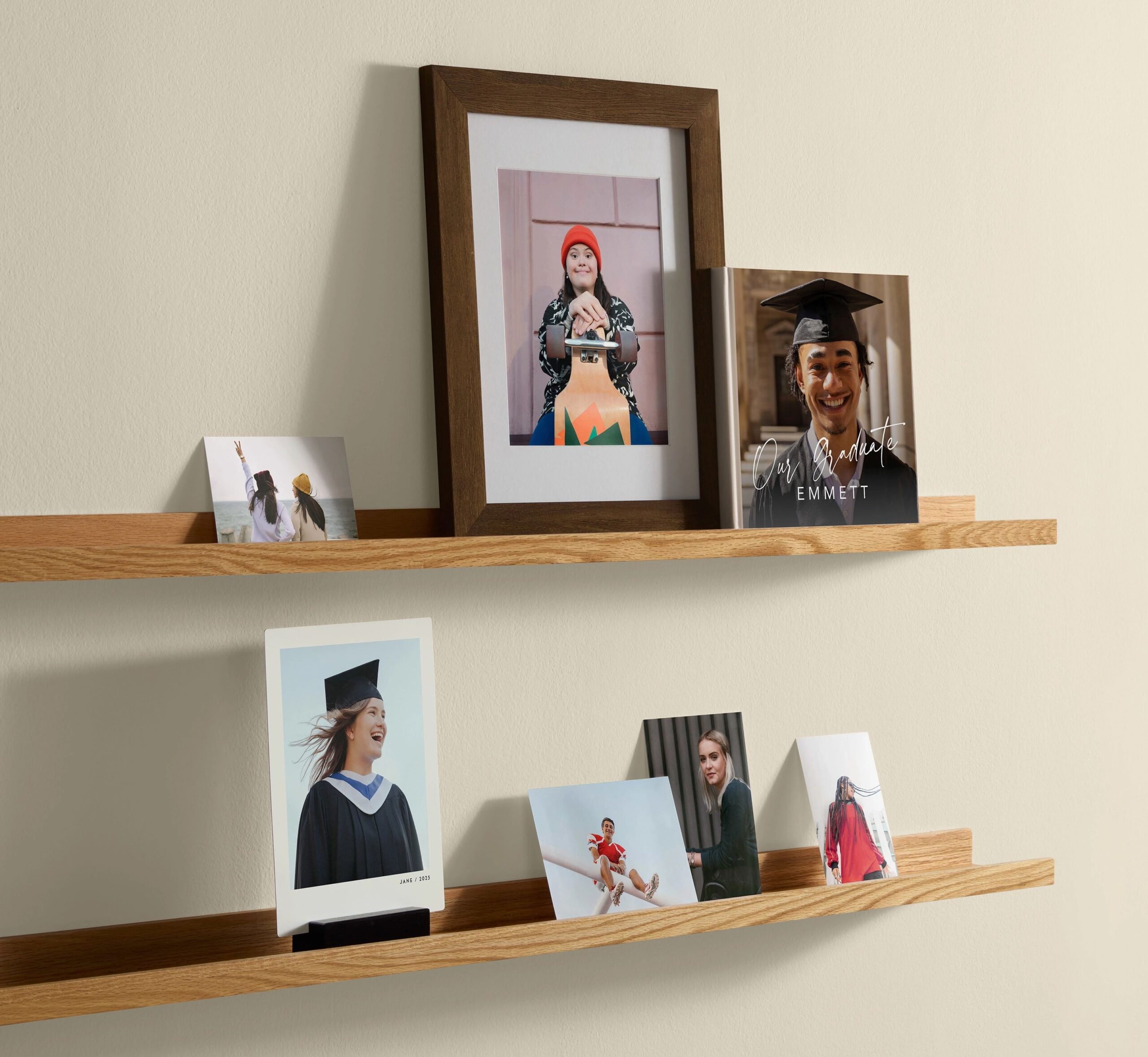 range of photos of graduates
