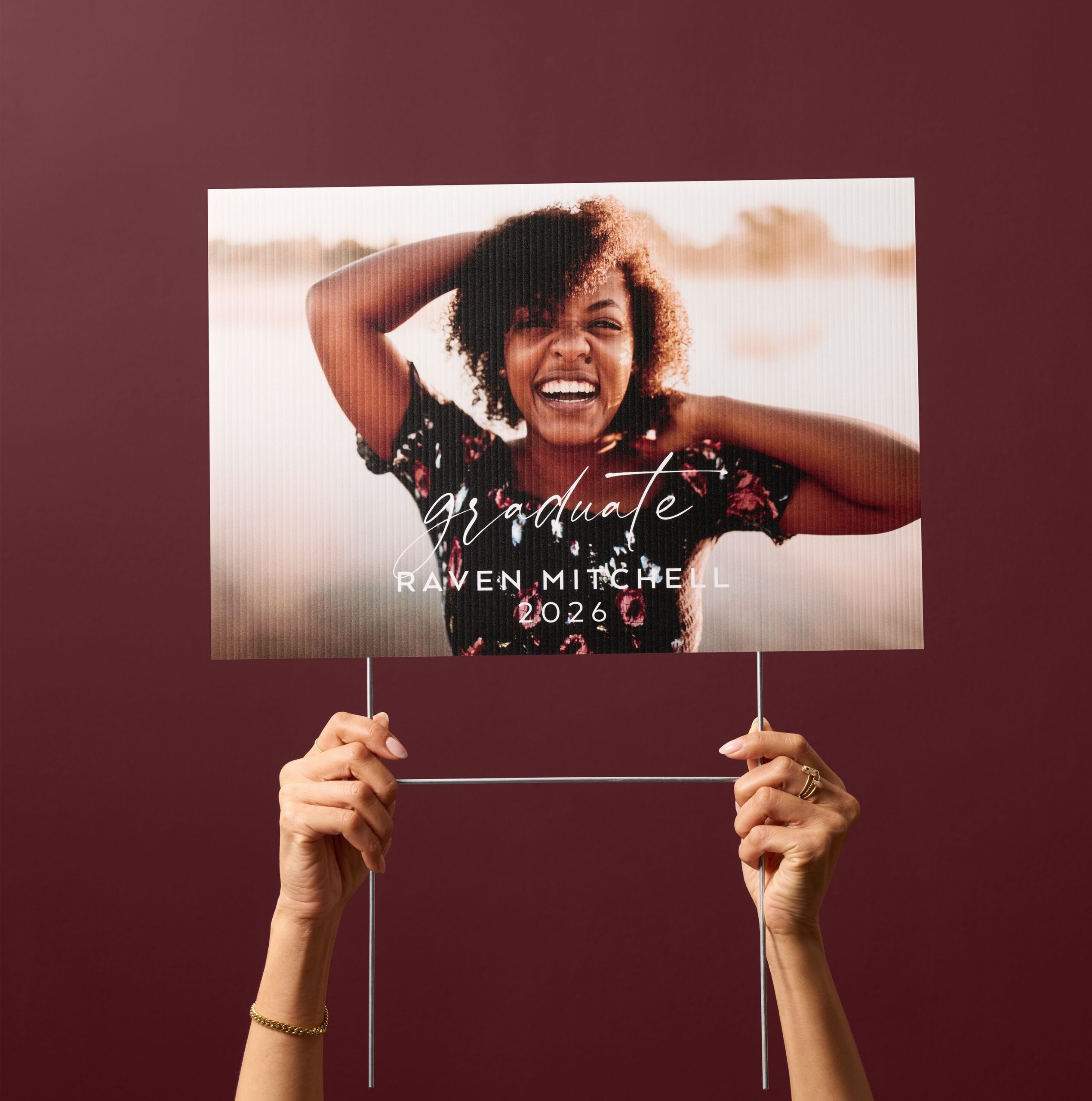 graduation yard sign for 2026 grad