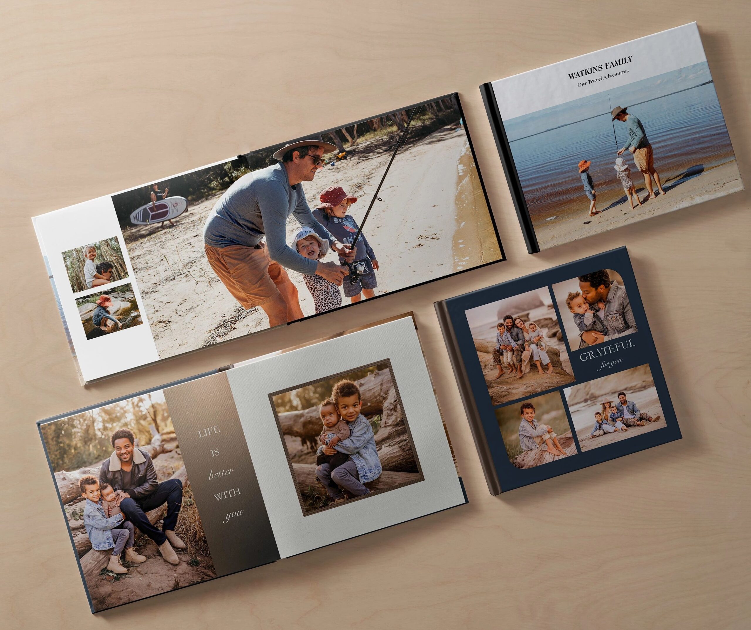 four father's day photo books