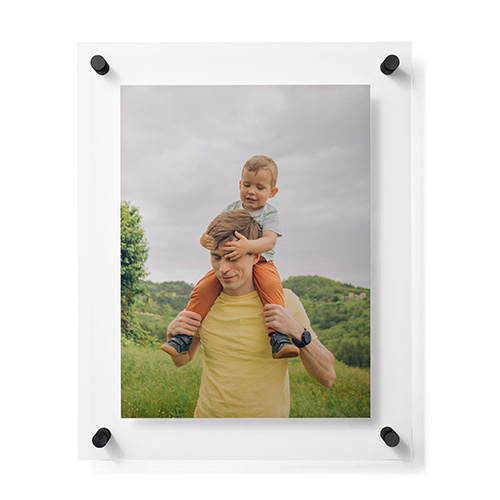 floating frame acrylic print