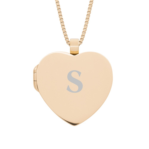 closed locket necklace