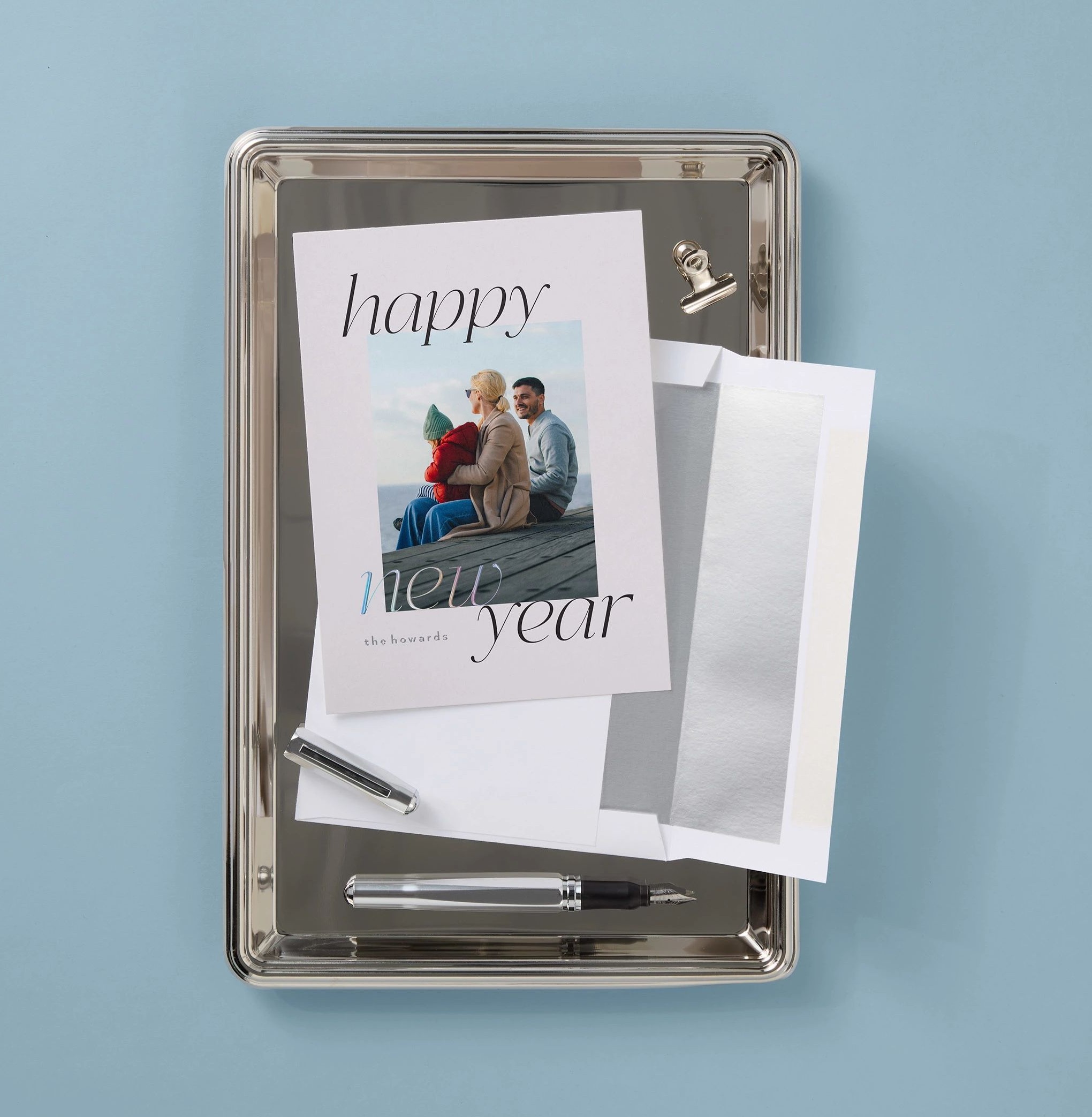 simple new year's card